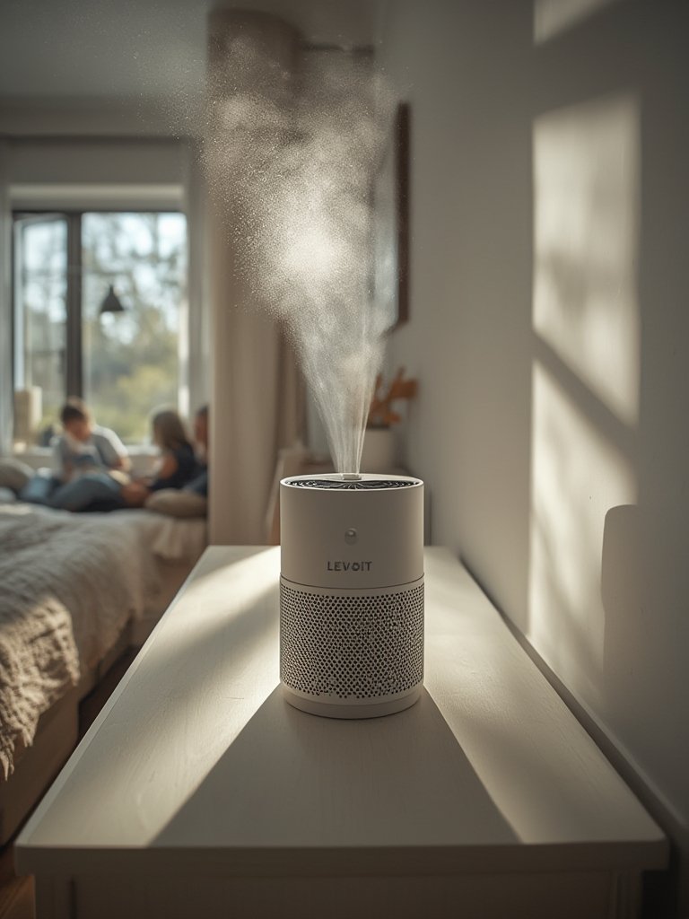 bedroom air purifier for allergen control in sleep environment