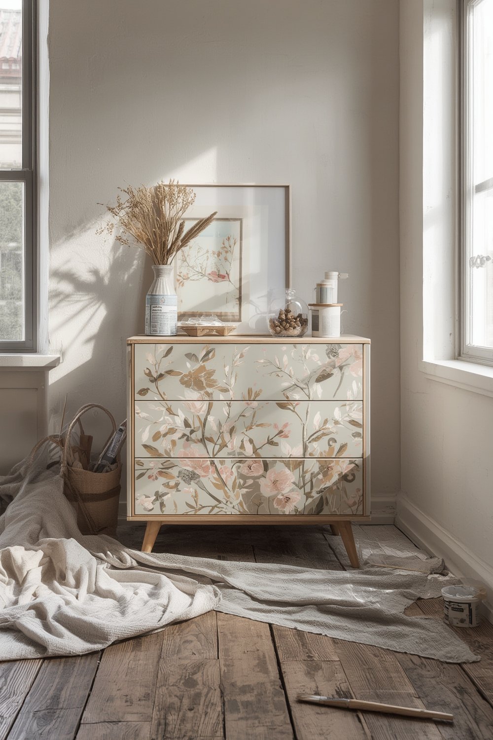 Hand Painted Furniture DIY - Illustration 1