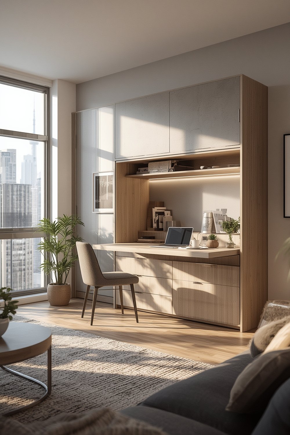 Murphy Bed Desk Combo: 5 Amazing Ways to Maximize Space 2 Murphy Bed Desk Combo - Illustration 1