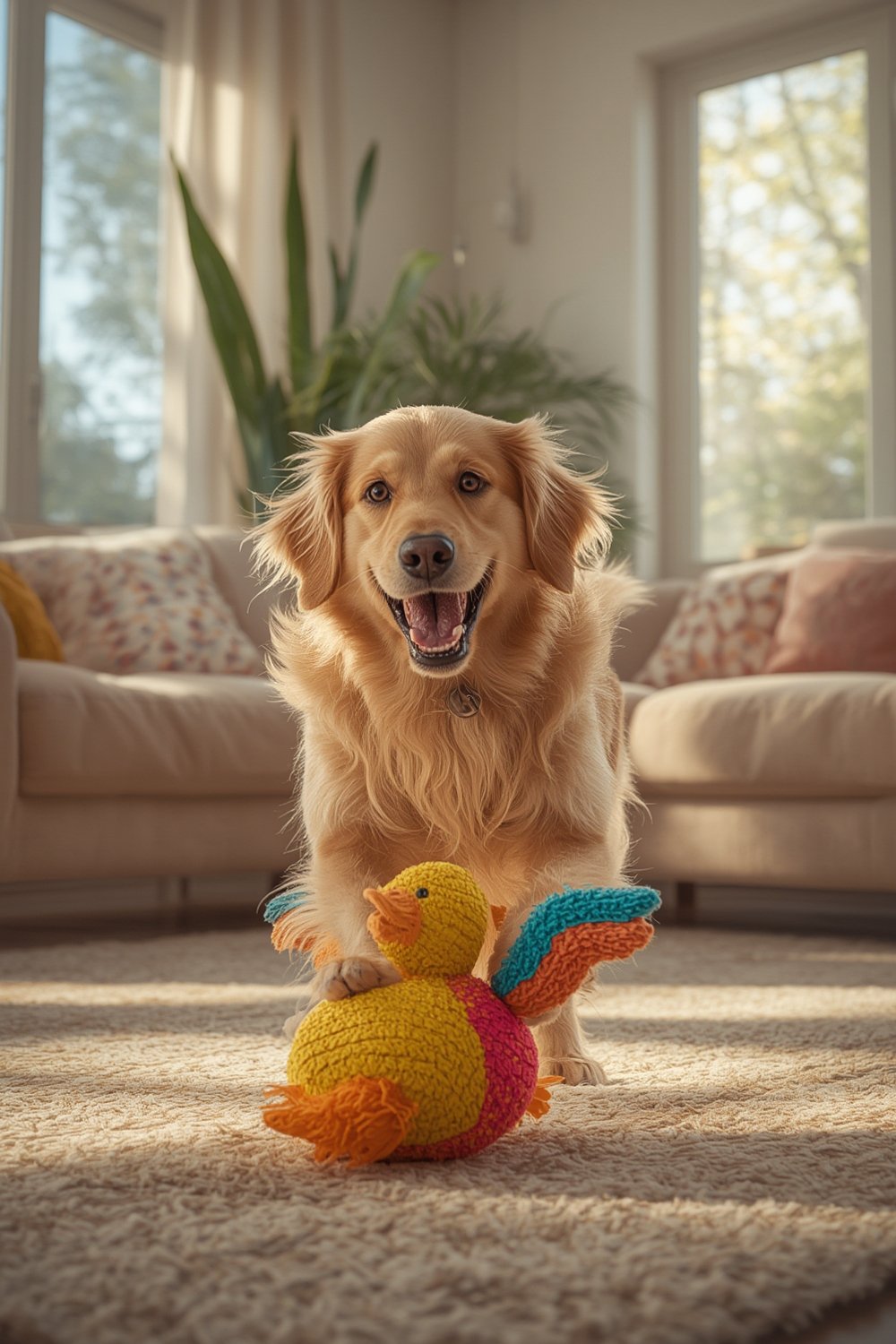 Squeaky Dog: The Ultimate Secrets For Best Chew Toy Fun In 2026 1 squeaky dog crinkle duck soft chew toys