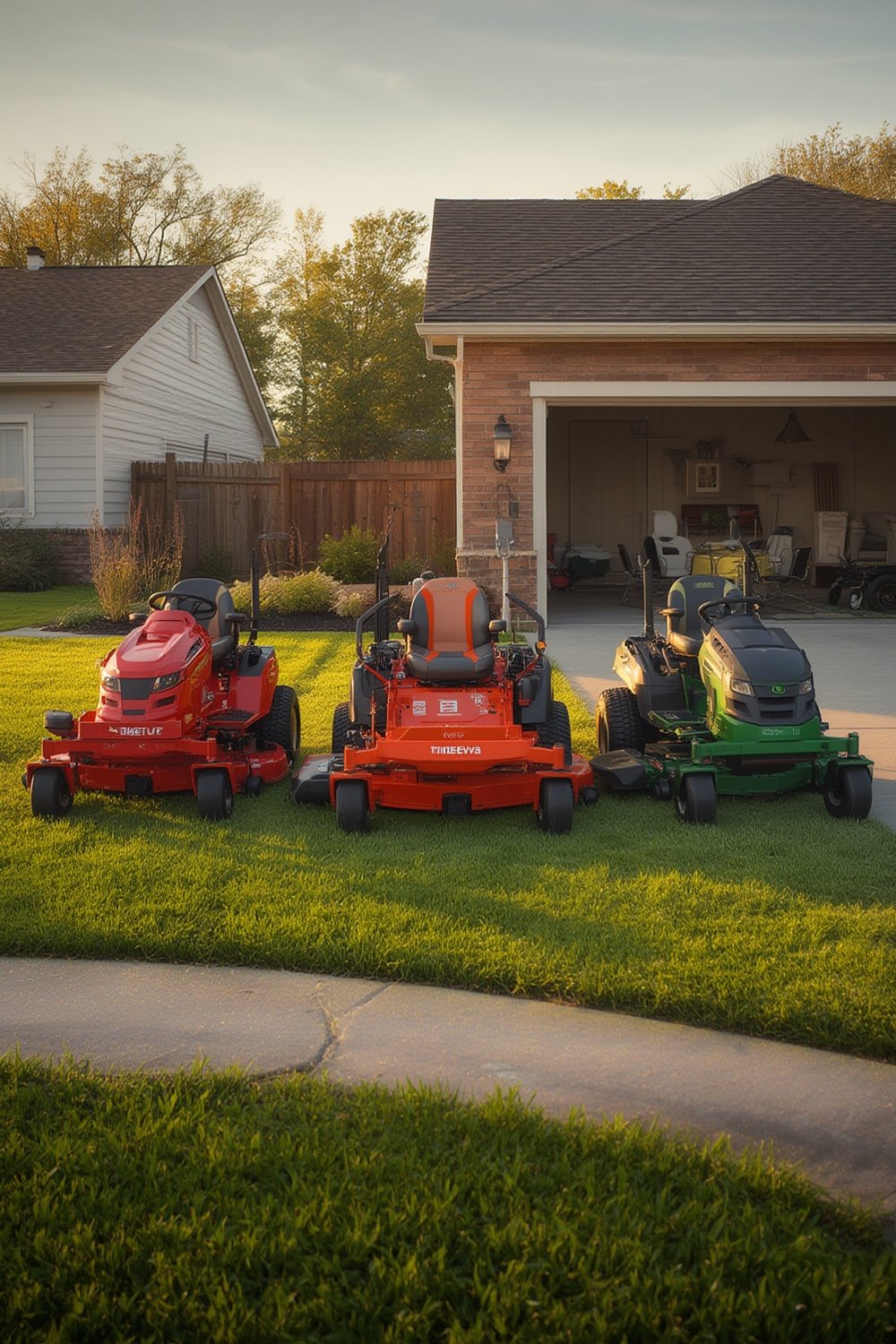 zero turn mower residential - Illustration 1