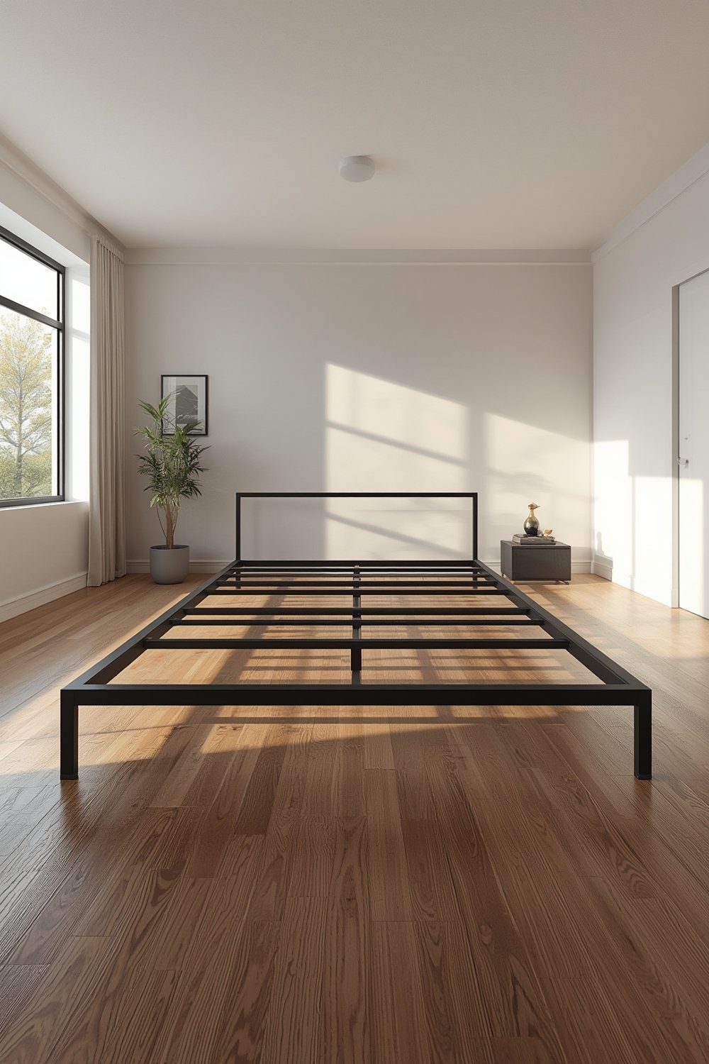 metal bedframe product view