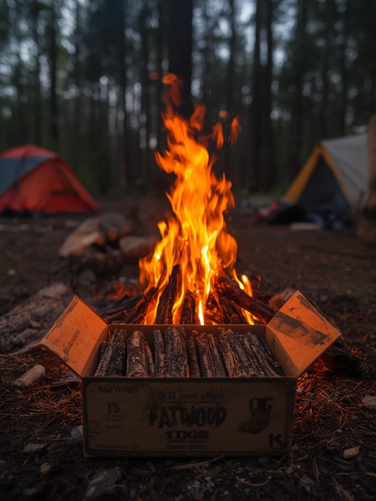 Fatwood Firestarter: Amazing Secrets For Easy Campfires In 2026 2 fatwood firestarter in action