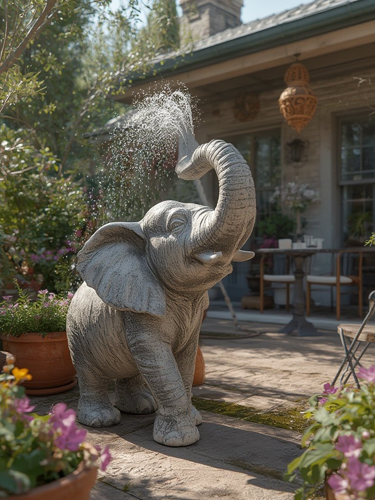 Elephant Statue: 5 Ultimate Shapes For Amazing Garden Decor In 2026 2 elephant statue in action