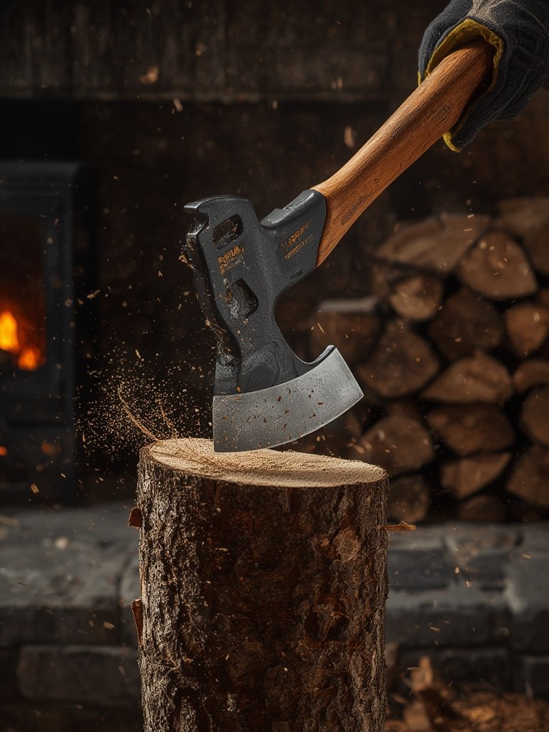 The Ultimate Splitting Maul Steps For Best Wood Splitting In 2026 2 splitting maul in action