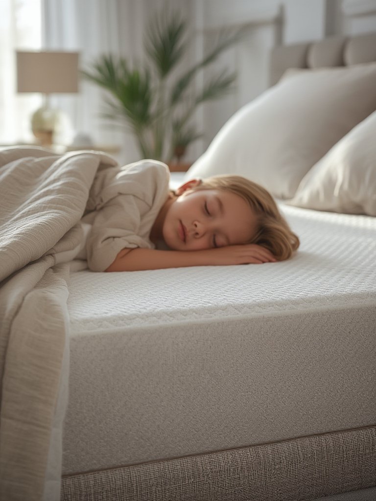 twin mattress in action