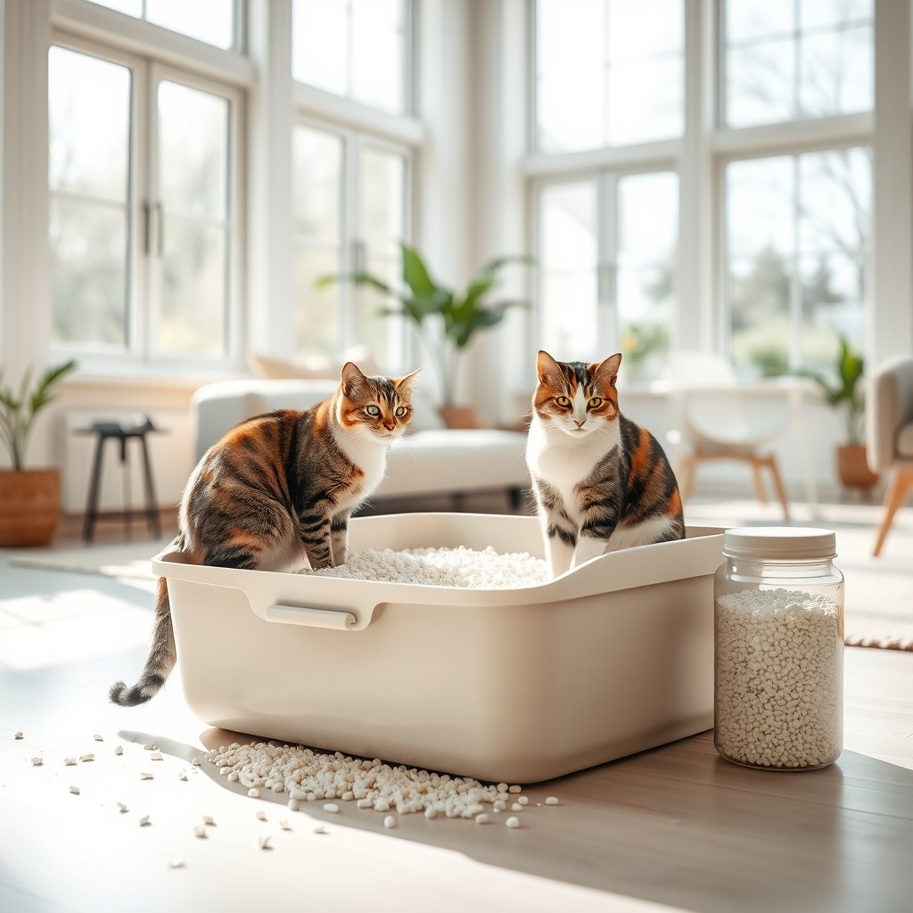 clumping litter product view