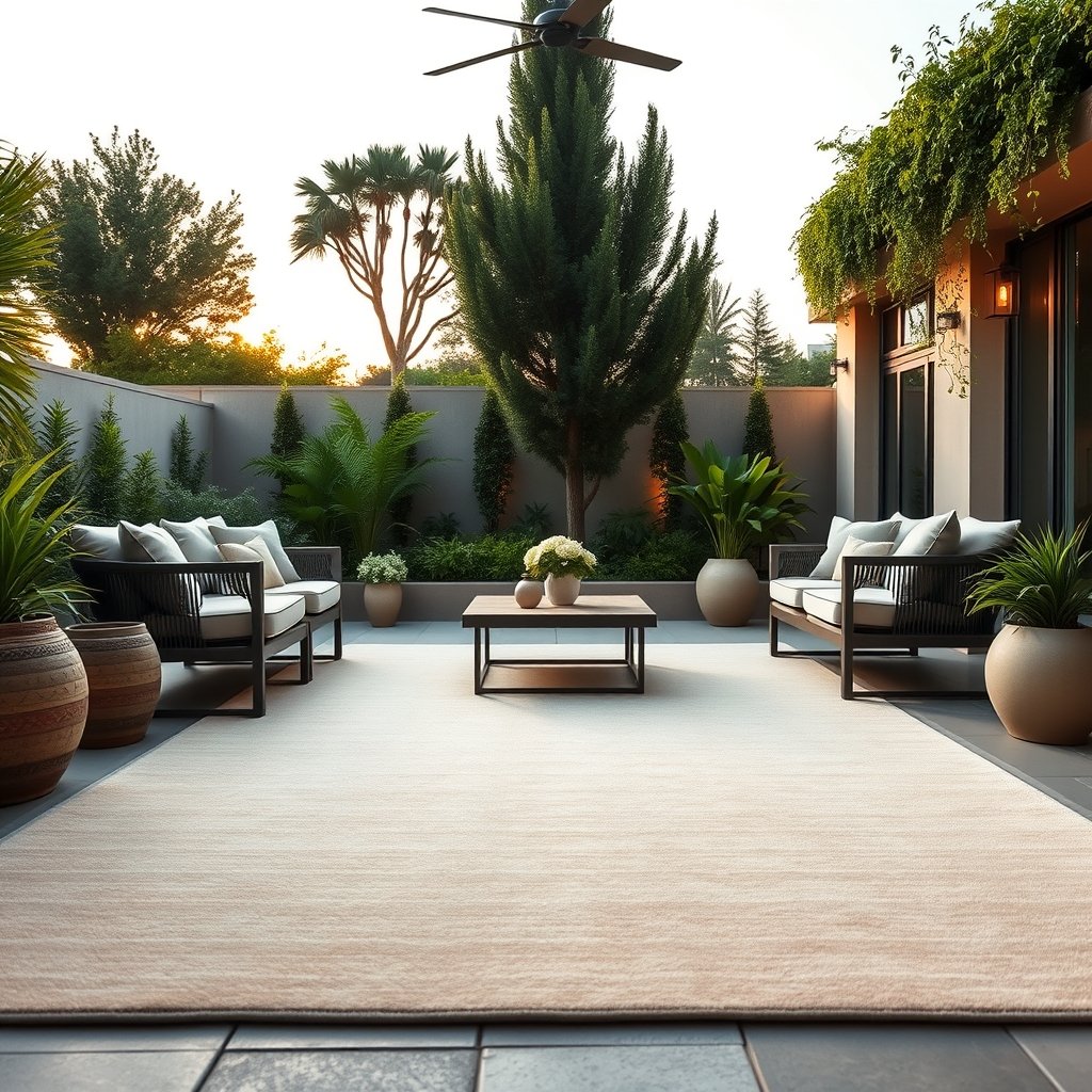 outdoor rug product view