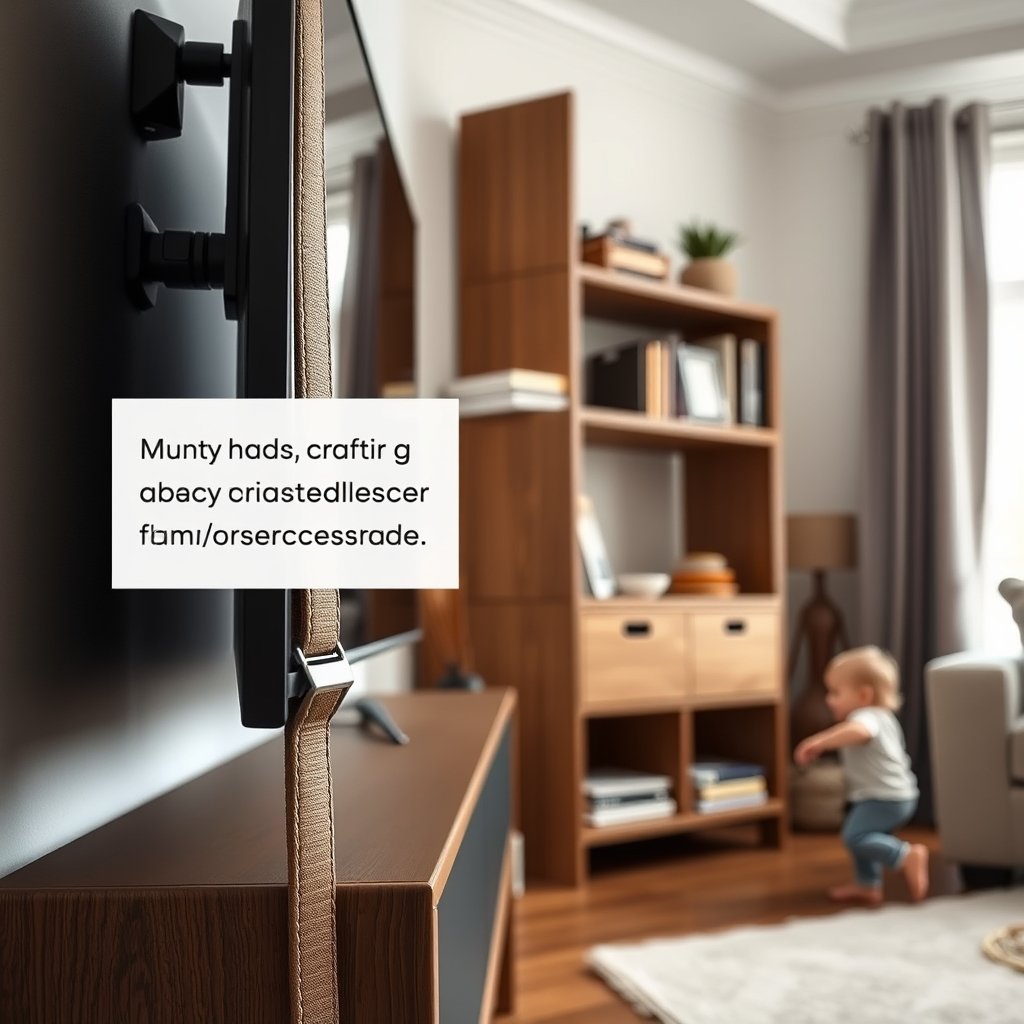 furniture straps in action