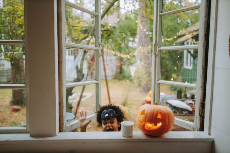 Renter Friendly Decorating: The Real Numbers Behind a 35% Shift 8 child looking through decorated window during renter friendly decorating